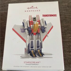 Hallmark Transformers Starscream Ornament - Red, Blue, Gray